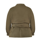 Wrap Top Khaki
