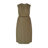 Drape Dress Khaki