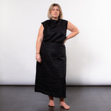 Drape Dress Black